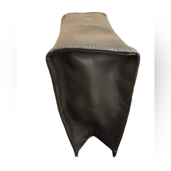 Coach Vintage 1998 HTF Pearlized Grey Nappa Leather Mini Tote Made in Italy 6108 - Picture 5 of 14